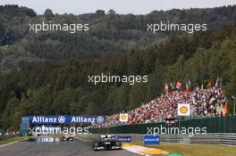 Bruno Senna (BRA) Williams FW34. 02.09.2012. Formula 1 World Championship, Rd 12, Belgian Grand Prix, Spa Francorchamps, Belgium, Race Day