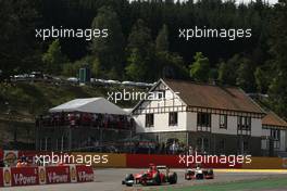 Charles Pic (FRA), Marussia F1 Team  02.09.2012. Formula 1 World Championship, Rd 12, Belgian Grand Prix, Spa Francorchamps, Belgium, Race Day