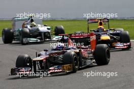 Daniel Ricciardo (AUS), Scuderia Toro Rosso  02.09.2012. Formula 1 World Championship, Rd 12, Belgian Grand Prix, Spa Francorchamps, Belgium, Race Day