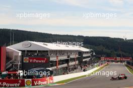 Jenson Button (GBR), McLaren Mercedes  02.09.2012. Formula 1 World Championship, Rd 12, Belgian Grand Prix, Spa Francorchamps, Belgium, Race Day