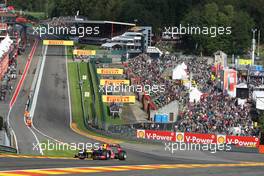 Sebastian Vettel (GER), Red Bull Racing  01.09.2012. Formula 1 World Championship, Rd 12, Belgian Grand Prix, Spa Francorchamps, Belgium, Qualifying Day