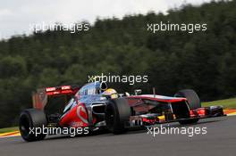 Lewis Hamilton (GBR) McLaren MP4/27. 01.09.2012. Formula 1 World Championship, Rd 12, Belgian Grand Prix, Spa Francorchamps, Belgium, Qualifying Day