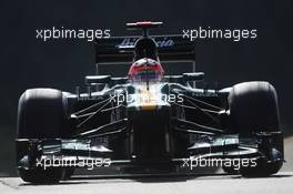 Heikki Kovalainen (FIN) Caterham CT01. 01.09.2012. Formula 1 World Championship, Rd 12, Belgian Grand Prix, Spa Francorchamps, Belgium, Qualifying Day