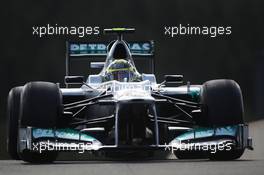Nico Rosberg (GER) Mercedes AMG F1 W03. 01.09.2012. Formula 1 World Championship, Rd 12, Belgian Grand Prix, Spa Francorchamps, Belgium, Qualifying Day