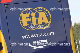 FIA Logo  01.09.2012. Formula 1 World Championship, Rd 12, Belgian Grand Prix, Spa Francorchamps, Belgium, Qualifying Day
