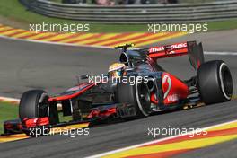 Lewis Hamilton (GBR), McLaren Mercedes  01.09.2012. Formula 1 World Championship, Rd 12, Belgian Grand Prix, Spa Francorchamps, Belgium, Qualifying Day