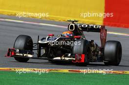 Romain Grosjean (FRA) Lotus F1 E20. 01.09.2012. Formula 1 World Championship, Rd 12, Belgian Grand Prix, Spa Francorchamps, Belgium, Qualifying Day
