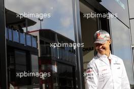 Michael Schumacher (GER) Mercedes AMG F1. 01.09.2012. Formula 1 World Championship, Rd 12, Belgian Grand Prix, Spa Francorchamps, Belgium, Qualifying Day
