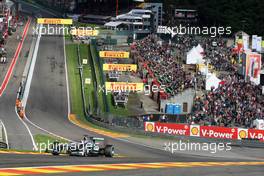 Michael Schumacher (GER), Mercedes GP  01.09.2012. Formula 1 World Championship, Rd 12, Belgian Grand Prix, Spa Francorchamps, Belgium, Qualifying Day