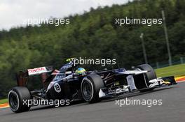 Bruno Senna (BRA) Williams FW34. 01.09.2012. Formula 1 World Championship, Rd 12, Belgian Grand Prix, Spa Francorchamps, Belgium, Qualifying Day