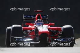 Timo Glock (GER) Marussia F1 Team MR01. 01.09.2012. Formula 1 World Championship, Rd 12, Belgian Grand Prix, Spa Francorchamps, Belgium, Qualifying Day