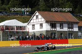 Kamui Kobayashi (JPN) Sauber C31. 01.09.2012. Formula 1 World Championship, Rd 12, Belgian Grand Prix, Spa Francorchamps, Belgium, Qualifying Day