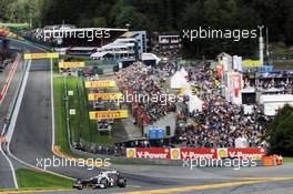 Kamui Kobayashi (JPN) Sauber C31. 01.09.2012. Formula 1 World Championship, Rd 12, Belgian Grand Prix, Spa Francorchamps, Belgium, Qualifying Day