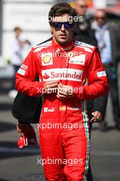 Fernando Alonso (ESP), Scuderia Ferrari  02.09.2012. Formula 1 World Championship, Rd 12, Belgian Grand Prix, Spa Francorchamps, Belgium, Race Day