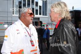 Dr. Vijay Mallya (IND) Sahara Force India F1 Team Owner and Sir Richard Branson (GBR) Virgin Group Owner 02.09.2012. Formula 1 World Championship, Rd 12, Belgian Grand Prix, Spa Francorchamps, Belgium, Race Day