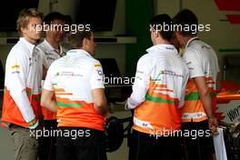 Nico Hulkenberg (GER), Sahara Force India Formula One Team  30.08.2012. Formula 1 World Championship, Rd 12, Belgian Grand Prix, Spa Francorchamps, Belgium, Preparation Day