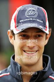 Bruno Senna (BRA) Williams. 30.08.2012. Formula 1 World Championship, Rd 12, Belgian Grand Prix, Spa Francorchamps, Belgium, Preparation Day
