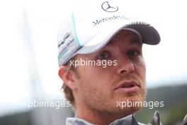 Nico Rosberg (GER), Mercedes GP  30.08.2012. Formula 1 World Championship, Rd 12, Belgian Grand Prix, Spa Francorchamps, Belgium, Preparation Day