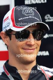 Bruno Senna (BRA) Williams. 30.08.2012. Formula 1 World Championship, Rd 12, Belgian Grand Prix, Spa Francorchamps, Belgium, Preparation Day