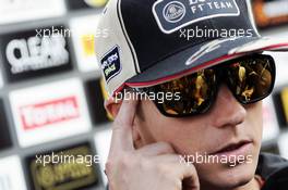 Kimi Raikkonen (FIN) Lotus F1 Team. 30.08.2012. Formula 1 World Championship, Rd 12, Belgian Grand Prix, Spa Francorchamps, Belgium, Preparation Day