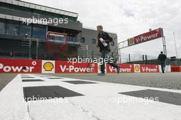Sebastian Vettel (GER), Red Bull Racing running on the track 30.08.2012. Formula 1 World Championship, Rd 12, Belgian Grand Prix, Spa Francorchamps, Belgium, Preparation Day
