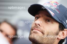Mark Webber (AUS), Red Bull Racing  30.08.2012. Formula 1 World Championship, Rd 12, Belgian Grand Prix, Spa Francorchamps, Belgium, Preparation Day