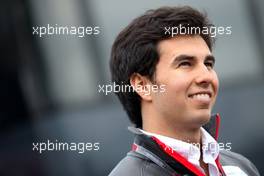 Sergio Perez (MEX), Sauber F1 Team  30.08.2012. Formula 1 World Championship, Rd 12, Belgian Grand Prix, Spa Francorchamps, Belgium, Preparation Day
