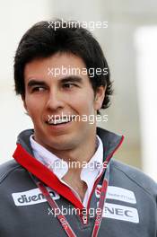 Sergio Perez (MEX) Sauber. 30.08.2012. Formula 1 World Championship, Rd 12, Belgian Grand Prix, Spa Francorchamps, Belgium, Preparation Day