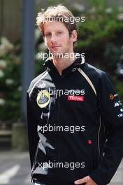 Romain Grosjean (FRA) Lotus F1 Team. 30.08.2012. Formula 1 World Championship, Rd 12, Belgian Grand Prix, Spa Francorchamps, Belgium, Preparation Day