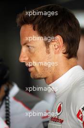 Jenson Button (GBR) McLaren. 20.04.2012. Formula 1 World Championship, Rd 4, Bahrain Grand Prix, Sakhir, Bahrain, Practice Day