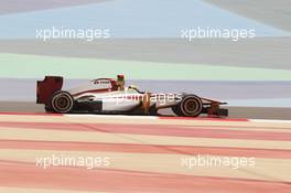 Pedro De La Rosa (ESP) HRT Formula 1 Team F112. 20.04.2012. Formula 1 World Championship, Rd 4, Bahrain Grand Prix, Sakhir, Bahrain, Practice Day