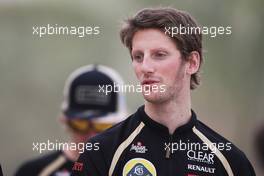 Romain Grosjean (FRA) Lotus F1 Team. 20.04.2012. Formula 1 World Championship, Rd 4, Bahrain Grand Prix, Sakhir, Bahrain, Practice Day