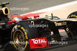 Romain Grosjean (FRA) Lotus F1 Team E20  20.04.2012. Formula 1 World Championship, Rd 4, Bahrain Grand Prix, Sakhir, Bahrain, Practice Day