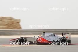 Lewis Hamilton (GBR) McLaren MP4/27. 20.04.2012. Formula 1 World Championship, Rd 4, Bahrain Grand Prix, Sakhir, Bahrain, Practice Day