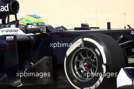 20.04.2012-  Free Practice 2,Bruno Senna (BRA) Williams F1 Team FW34  20.04.2012. Formula 1 World Championship, Rd 4, Bahrain Grand Prix, Sakhir, Bahrain, Practice Day