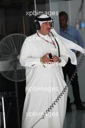 Sheikh Mohammed bin Essa Al Khalifa (BRN) CEO of the Bahrain Economic Development Board and McLaren Shareholder.  20.04.2012. Formula 1 World Championship, Rd 4, Bahrain Grand Prix, Sakhir, Bahrain, Practice Day