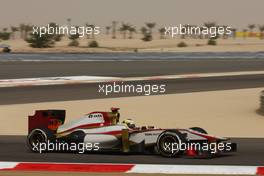 Pedro de la Rosa (ESP) HRT Formula 1 Team F112  20.04.2012. Formula 1 World Championship, Rd 4, Bahrain Grand Prix, Sakhir, Bahrain, Practice Day
