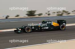 Vitaly Petrov (RUS) Caterham F1 Team CT01  20.04.2012. Formula 1 World Championship, Rd 4, Bahrain Grand Prix, Sakhir, Bahrain, Practice Day