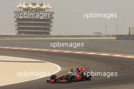 Lewis Hamilton (GBR) McLaren MP4/27. 20.04.2012. Formula 1 World Championship, Rd 4, Bahrain Grand Prix, Sakhir, Bahrain, Practice Day