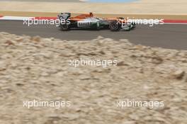 Paul di Resta (GBR) Sahara Force India VJM05. 20.04.2012. Formula 1 World Championship, Rd 4, Bahrain Grand Prix, Sakhir, Bahrain, Practice Day