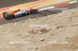 Paul di Resta (GBR) Sahara Force India VJM05. 20.04.2012. Formula 1 World Championship, Rd 4, Bahrain Grand Prix, Sakhir, Bahrain, Practice Day
