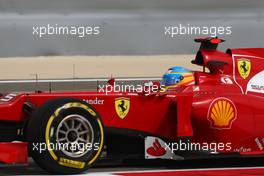 Fernando Alonso (ESP) Scuderia Ferrari F2012  20.04.2012. Formula 1 World Championship, Rd 4, Bahrain Grand Prix, Sakhir, Bahrain, Practice Day