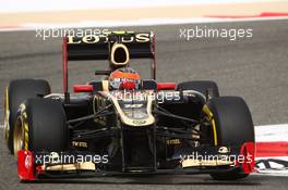 Kimi Raikkonen (FIN) Lotus F1 Team E20  20.04.2012. Formula 1 World Championship, Rd 4, Bahrain Grand Prix, Sakhir, Bahrain, Practice Day