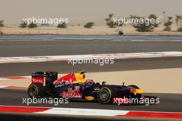 Mark Webber (AUS) Red Bull Racing RB8  20.04.2012. Formula 1 World Championship, Rd 4, Bahrain Grand Prix, Sakhir, Bahrain, Practice Day