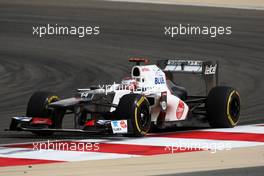 Kamui Kobayashi (JPN) Sauber F1 Team C31  20.04.2012. Formula 1 World Championship, Rd 4, Bahrain Grand Prix, Sakhir, Bahrain, Practice Day