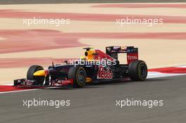 Mark Webber (AUS) Red Bull Racing RB8  20.04.2012. Formula 1 World Championship, Rd 4, Bahrain Grand Prix, Sakhir, Bahrain, Practice Day