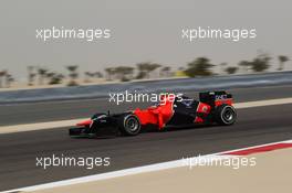 Charles Pic (FRA) Marussia F1 Team MR01  20.04.2012. Formula 1 World Championship, Rd 4, Bahrain Grand Prix, Sakhir, Bahrain, Practice Day