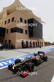 Romain Grosjean (FRA) Lotus F1 E20. 20.04.2012. Formula 1 World Championship, Rd 4, Bahrain Grand Prix, Sakhir, Bahrain, Practice Day