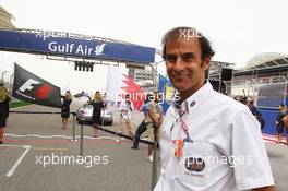 Gabriele Tarquini (ITA) FIA Steward on the grid. Motor Racing - Formula One World Championship - Bahrain Grand Prix - Race Day - Sakhir, Bahrain