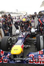 Mark Webber (AUS), Red Bull Racing  22.04.2012. Formula 1 World Championship, Rd 4, Bahrain Grand Prix, Sakhir, Bahrain, Race Day